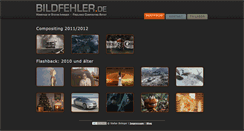 Desktop Screenshot of bildfehler.de
